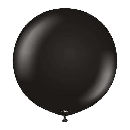 Levně Balonek černý, Standard Black 45 cm/18"