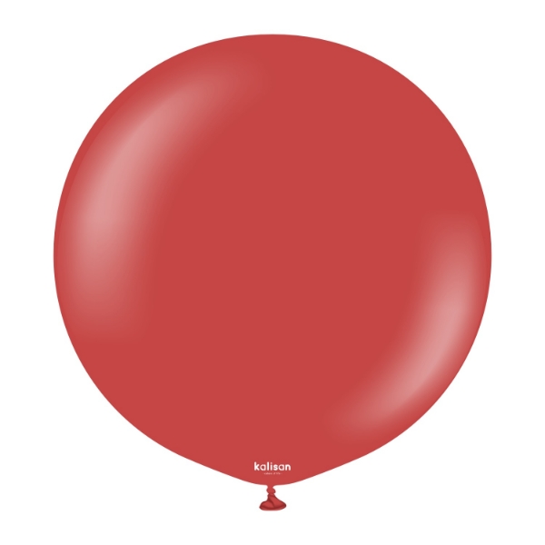 Balonek tmavě červený, Standard Deep Red 45 cm/18"