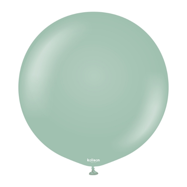 Balonek ledově zelený, Retro Winter Green 45 cm/18"