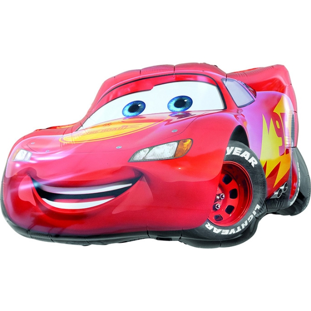 Obrázek z Fóliový balonek Blesk McQueen – Cars 68 x 40 cm 