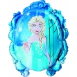 Picture of Oval Foil Balloon Elsa and Anna - Frozen Kingdom 70 x 63 cm