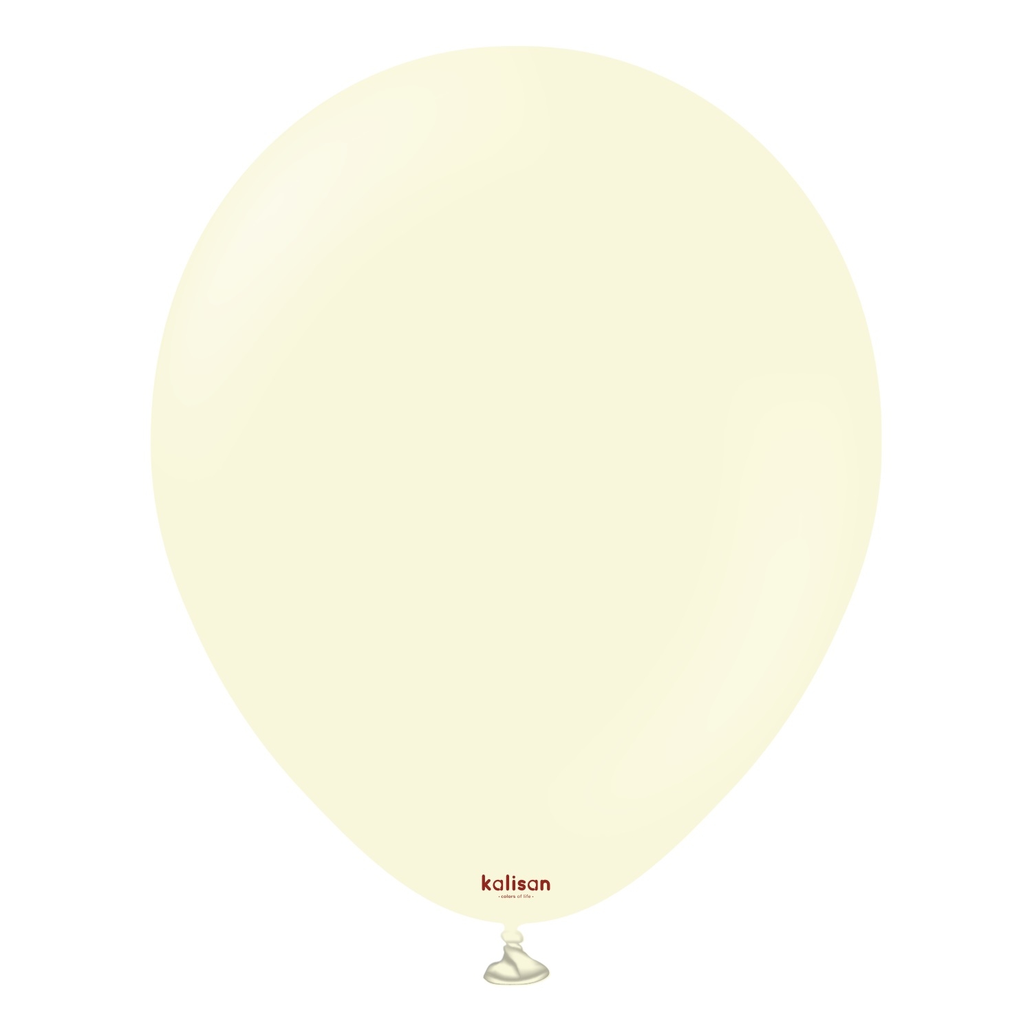 Balonek světle žlutý, Macaron Pale Yellow 30 cm/12"