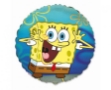Obrázek Fóliový balonek SpongeBob FX 45 cm