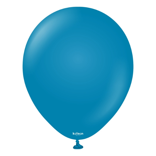 Obrázek Balonky tmavě modré, Retro Deep Blue 30 cm/12" – 100 ks