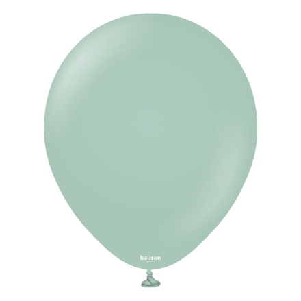 Obrázek Balonky ledově zelené, Retro Winter Green 30 cm/12" – 100 ks