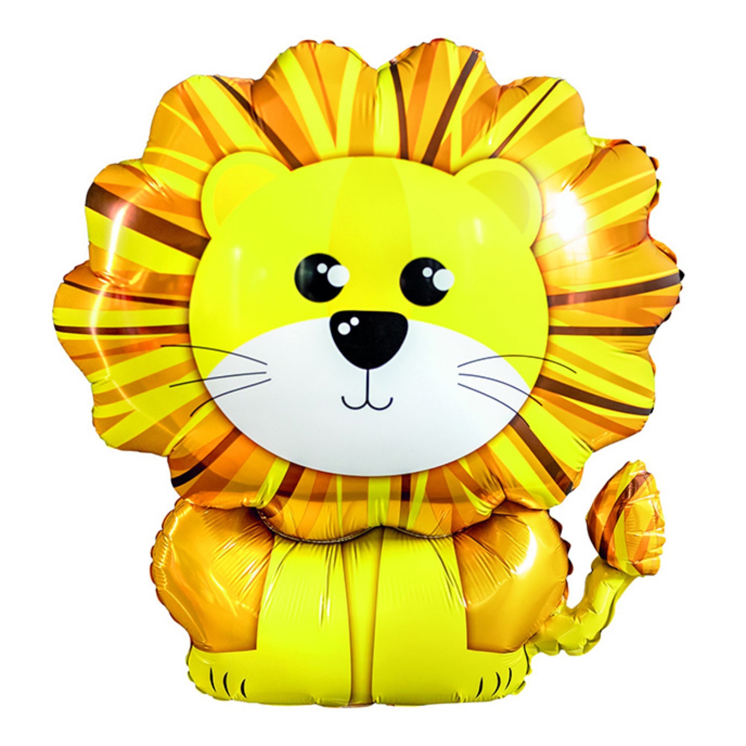Foliový balonek Lev - 64 x 66 cm