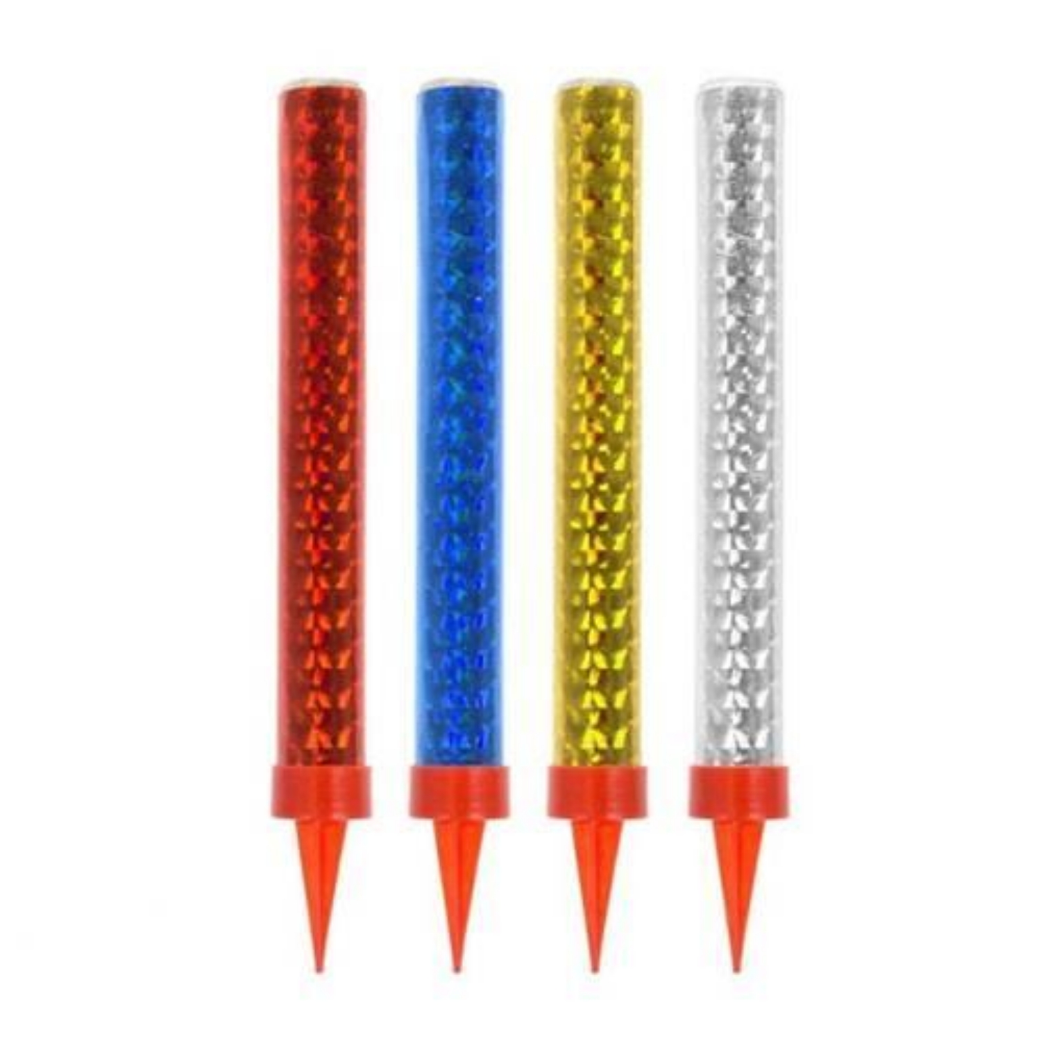 Dortové fontánky barevné 12 cm - 12 ks