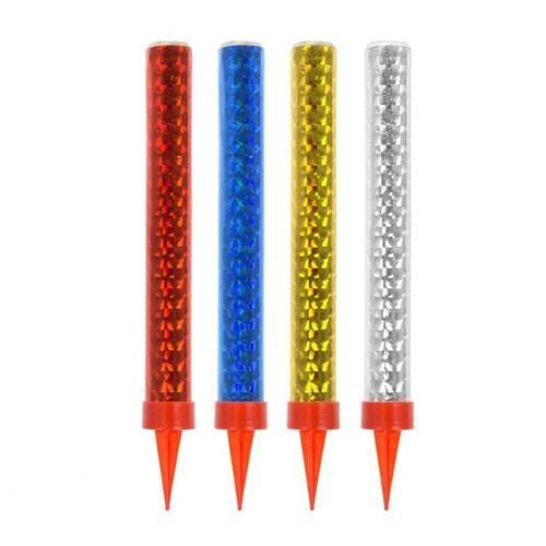 Dortové fontánky barevné 12 cm - 12 ks