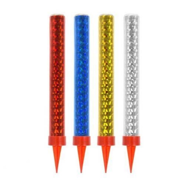 Obrázok z Tortové fontánky farebné 12 cm - 12 ks