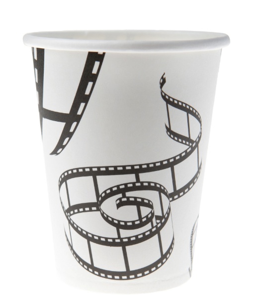 Papírové kelímky Movie Night 270 ml - 10 ks
