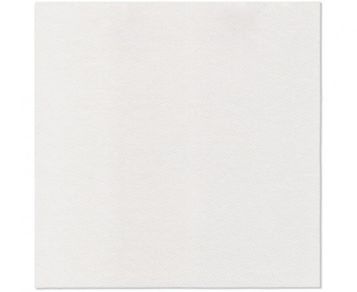 Ubrousky Airlaid bílé 40 x 40 cm – 12 ks
