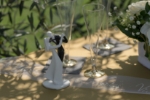 Obrázek z Svatební figurka tančící novomanželé – 14 cm 