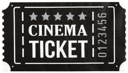 Picture of The Cinema Tickets Napkins - 40 x 33 cm, 20 pcs