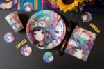 Obrázek Papírové talíře Manga – 22,5 cm, 10 ks
