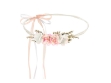 Picture of Floral Headband in Pink-Cream - Adjustable