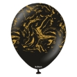 Obrázek Balonky s potiskem Space Nebula Standard Black 30 cm - 25 ks