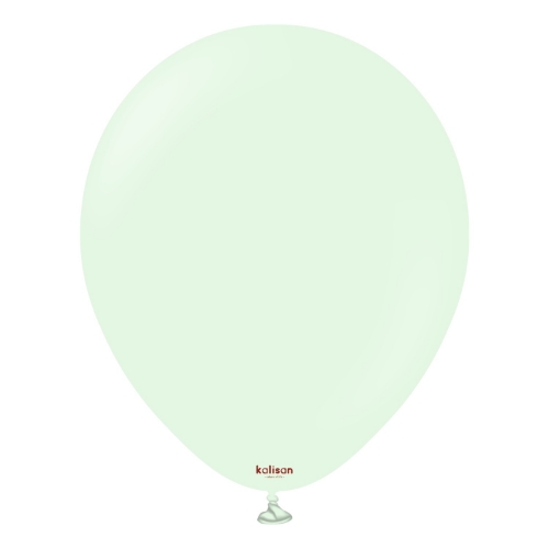 Levně Balonek světle zelený, Macaron Pale Green - 30 cm