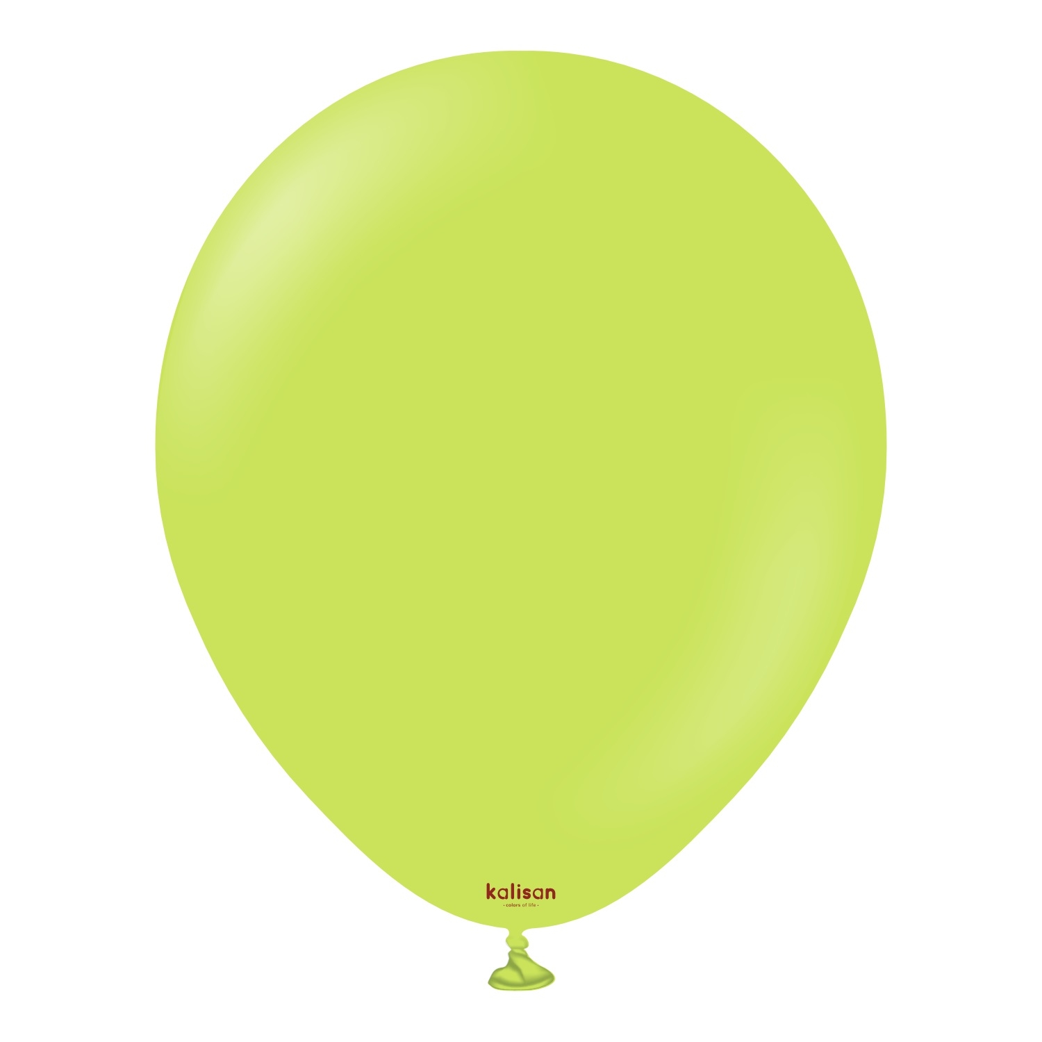 Levně Balonek světle zelený, Standard Lime Green 30 cm