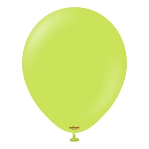 Levně Balonek světle zelený, Standard Lime Green 30 cm