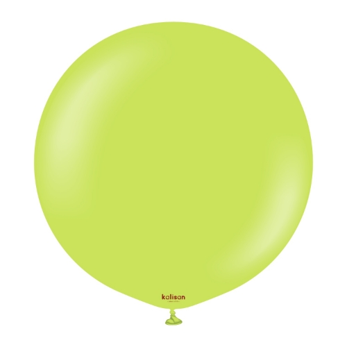 Levně Balonek světle zelený, Standard Lime Green - 90 cm/36"