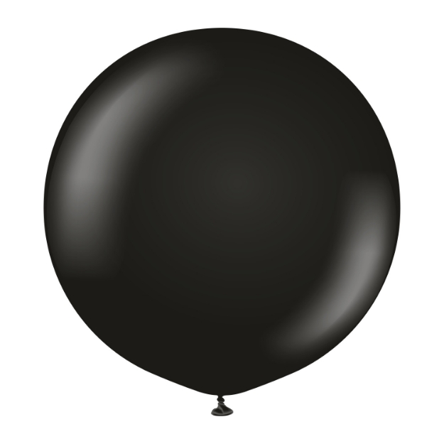 Obrázok z Balónik čierny, Standard Black – 90 cm/36"