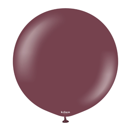 Levně Balonek vínový, Standard Burgundy – 90 cm/36"