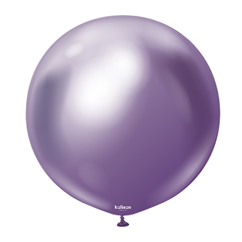Levně Balonek chromový fialový, Mirror Violet 60 cm/24"