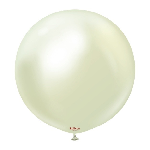 Obrázok z Balónik chrómový zelené zlato, Mirror Green Gold 60 cm/24"