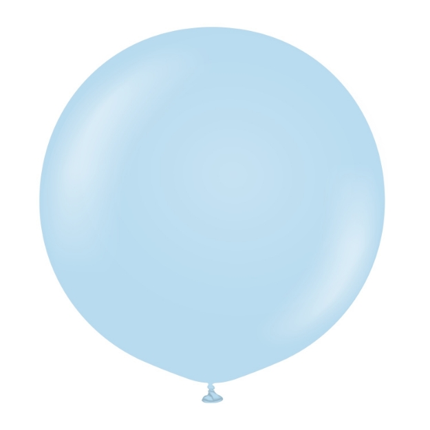 Obrázek Balonek modrý, Macaron Blue – 90 cm/36"