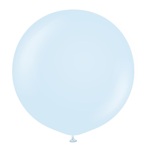 Levně Balonek světle modrý, Macaron Baby Blue – 90 cm/36"