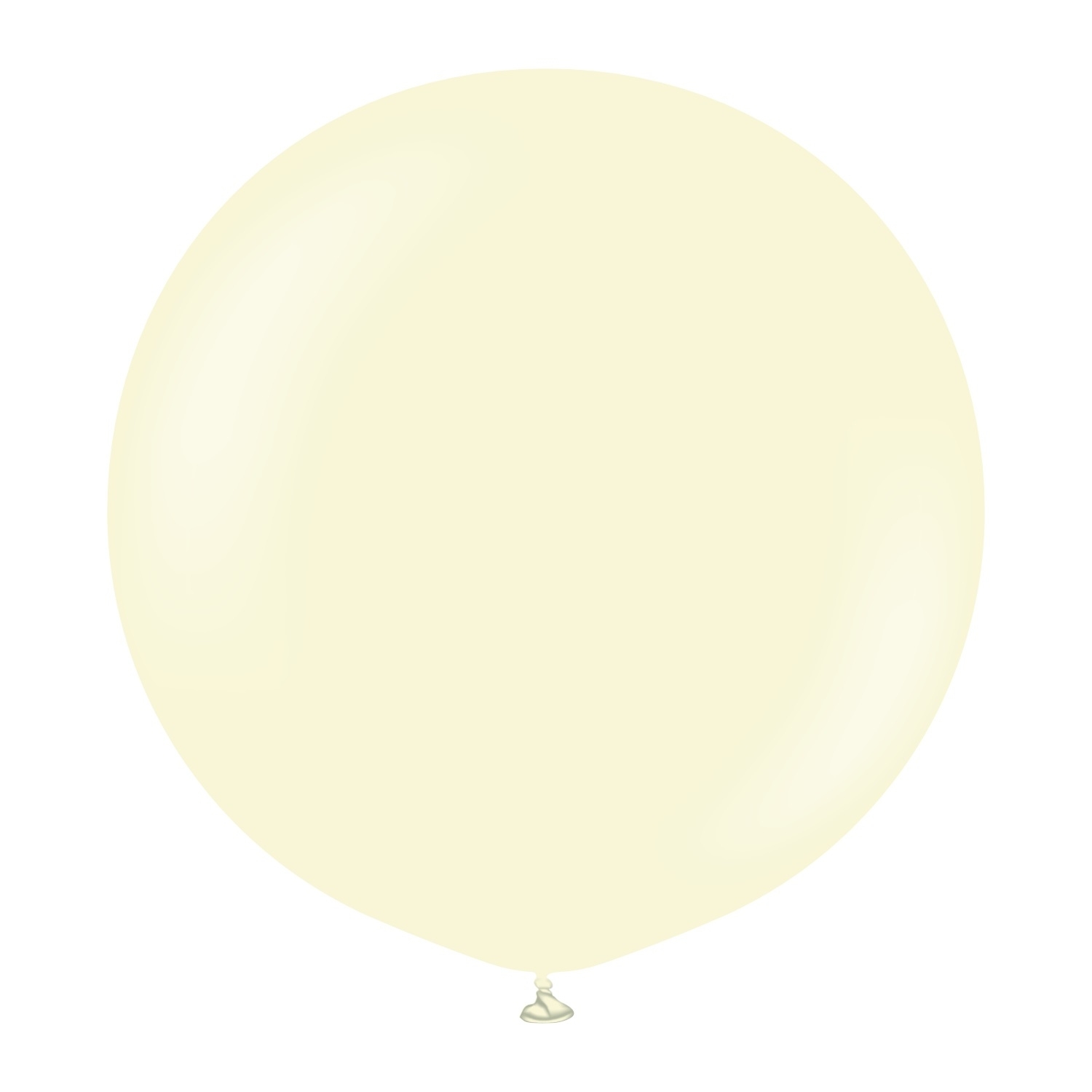 Balonek světle žlutý, Macaron Pale Yellow – 90 cm/36"