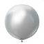 Obrázek Balonek chromový stříbrný, Mirror Silver – 90 cm/36"