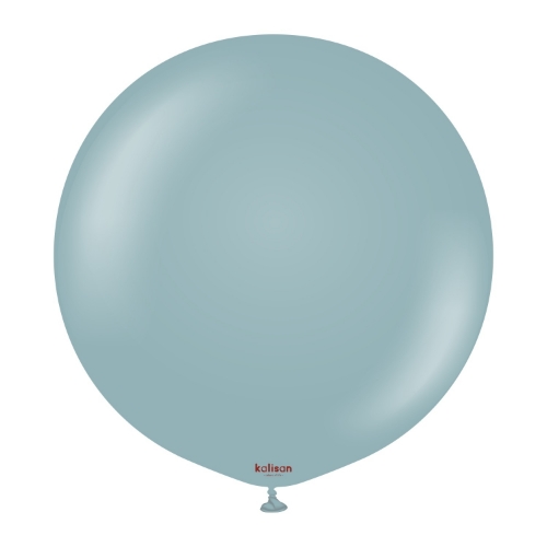 Levně Balonek kouřově šedý, Retro Storm – 90 cm/36"