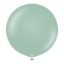 Obrázok z Balónik ľadovo zelený, Retro Winter Green – 90 cm/36"