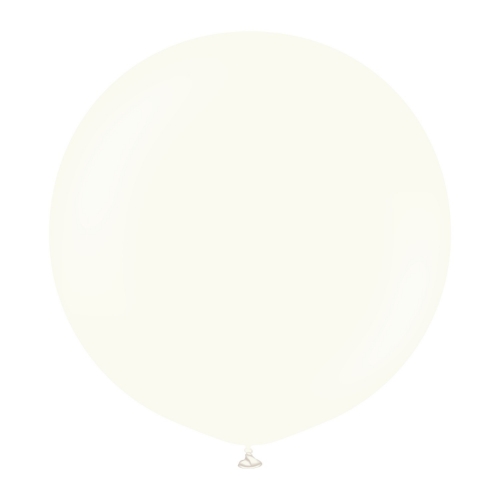 Levně Balonek bílý, Retro White – 90 cm/36"