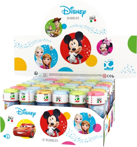 Levně Bublifuk Disney mix motivů – 60 ml