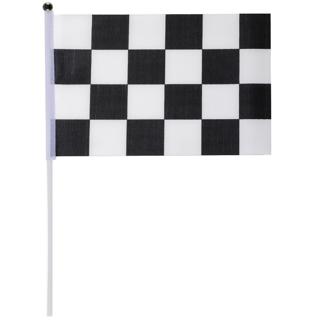 Obrázek Závodní vlaječka Formule 1 – 30 x 20,5 cm (4 ks)