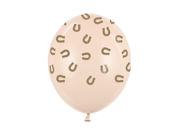 Obrázek Balonky s potiskem podkova - 30 cm, 6 ks