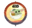 Obrázek Fóliový balonek Star Wars Grogu – 46 cm + stuha a závaží