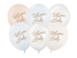 Obrázok z Balóniky Welcome Baby – modrý mix, 6 ks, 30 cm