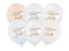 Obrázek Balonky Welcome Baby – modrý mix, 6 ks, 30 cm
