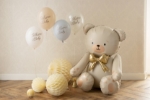 Obrázok z Balóniky Welcome Baby – modrý mix, 6 ks, 30 cm