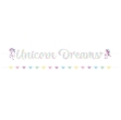 Obrázok z Girlanda Unicorn Dreams s hviezdami – 2 diely