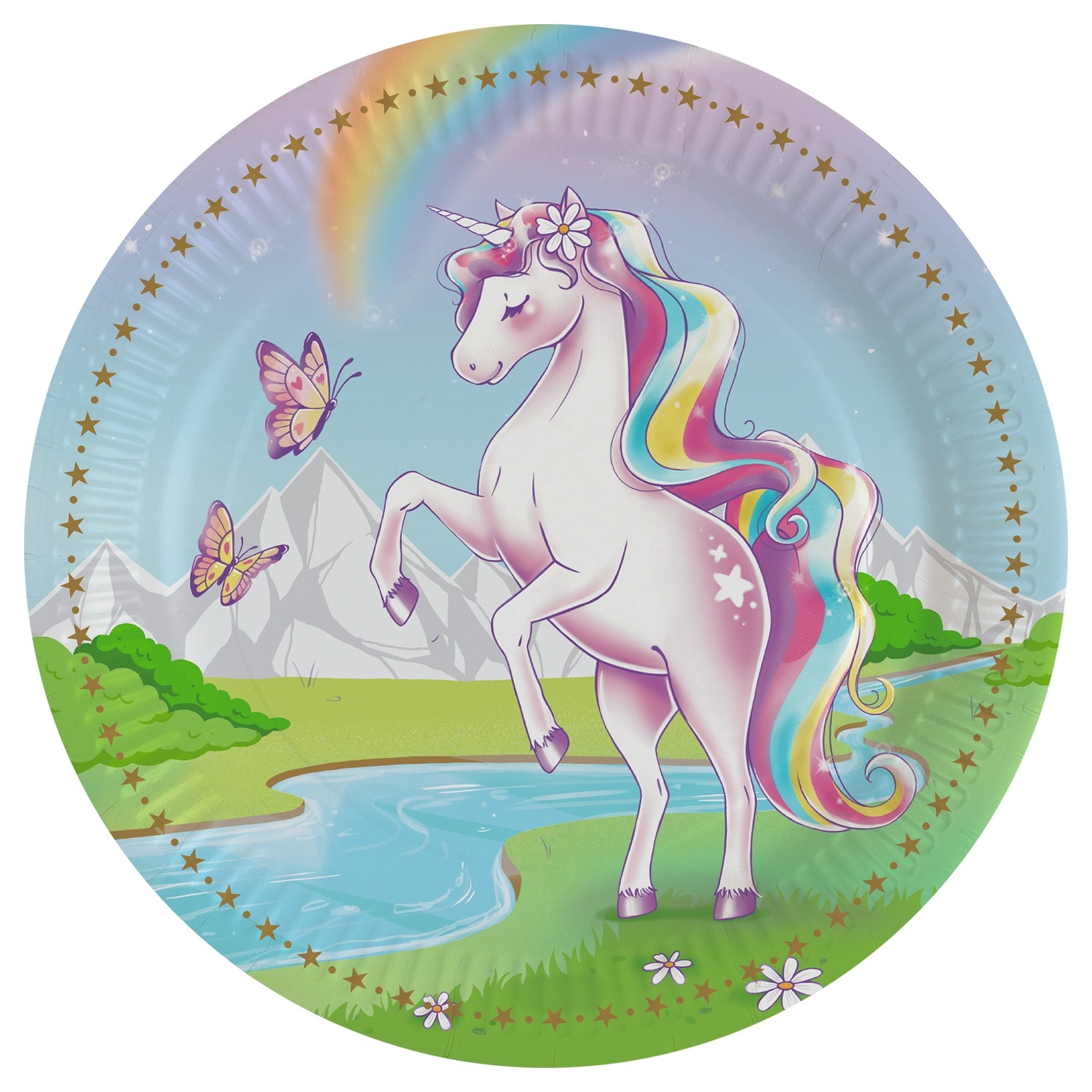Levně Kelímky Jednorožec Unicorn Dreams – 250 ml, 8 ks