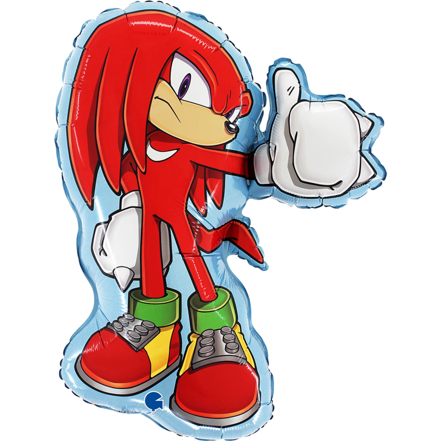 Foliový balonek Sonic - Knuckles, 66 x 55 cm