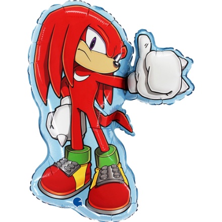 Obrázek Foliový balonek Sonic - Knuckles, 66 x 55 cm