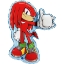 Obrázok z Foliový balónik Sonic - Knuckles, 66 x 55 cm