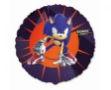 Obrázok z Fóliový balónik Ježko Sonic Prime FX – 45 cm