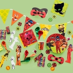 Obrázok z Papierové tanieriky Miraculous Beruška a priatelia – 23 cm, 8 ks