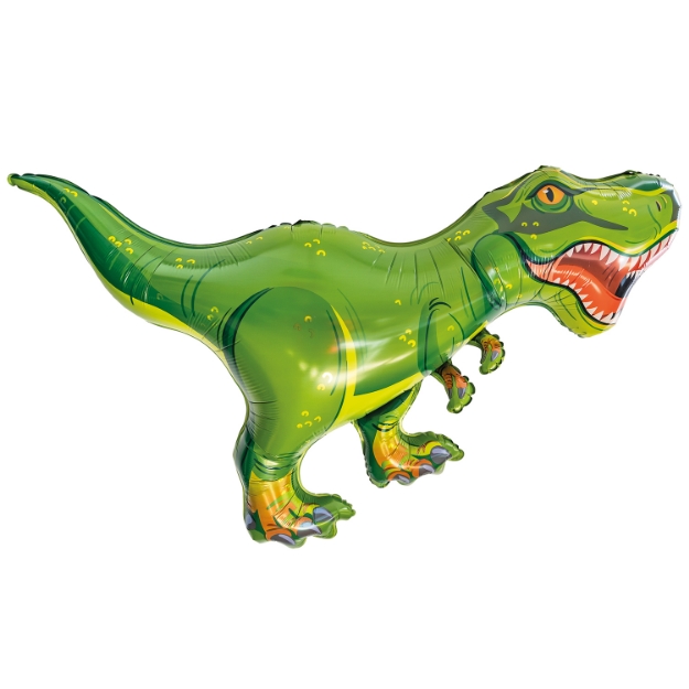 Obrázok z Fóliový balónik Dinosaurus T-Rex – 113 cm